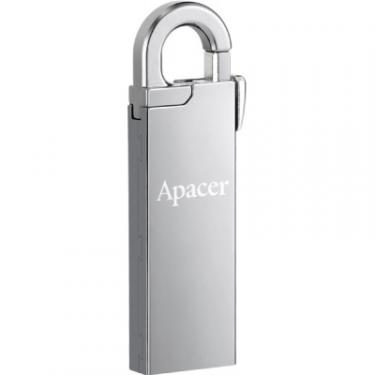 USB флеш накопитель Apacer 64GB AH13A Silver USB 2.0 Фото 1