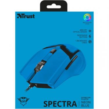 Мышка Trust_акс GXT 101-SB Spectra Gaming Mouse blue Фото 4