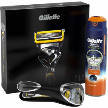 Набор для бритья Gillette Fusion Proshield и гель для бритья Active Sport 17 Фото