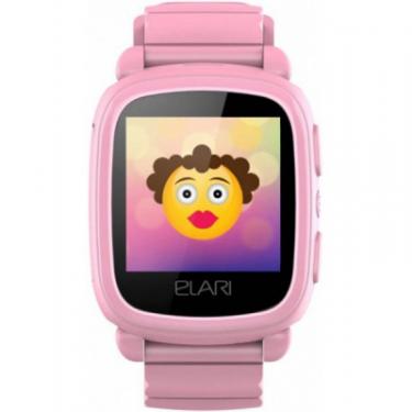 Смарт-часы Elari KidPhone 2 Pink с GPS-трекером Фото 1