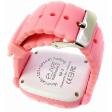 Смарт-часы Elari KidPhone 2 Pink с GPS-трекером Фото 3