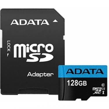 Карта памяти ADATA 128GB microSD class 10 UHS-I A1 Premier Фото