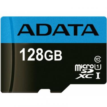 Карта памяти ADATA 128GB microSD class 10 UHS-I A1 Premier Фото 1