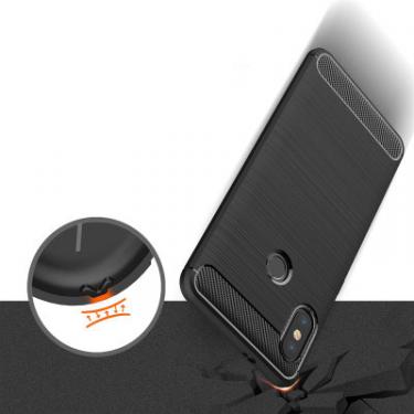 Чехол для мобильного телефона Laudtec для Xiaomi Redmi Note 5 Pro Carbon Fiber (Black) Фото 7