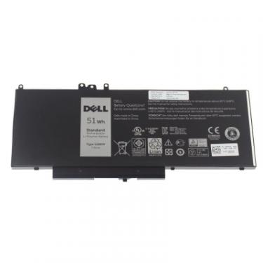 Аккумулятор для ноутбука Dell Latitude E5550 G5M10, 6860mAh (51Wh), 6cell, 7.4V Фото