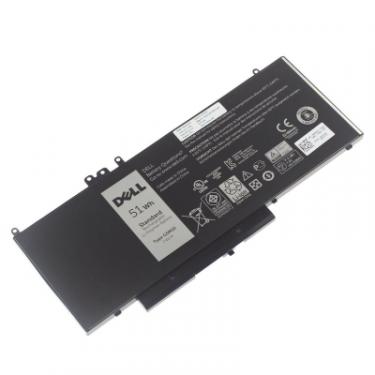 Аккумулятор для ноутбука Dell Latitude E5550 G5M10, 6860mAh (51Wh), 6cell, 7.4V Фото 1