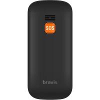 Мобильный телефон Bravis C181 Senior Black Фото 1