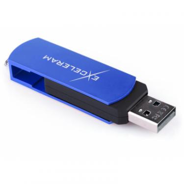 USB флеш накопитель eXceleram 8GB P2 Series Blue/Black USB 2.0 Фото 4