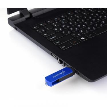 USB флеш накопитель eXceleram 8GB P2 Series Blue/Black USB 2.0 Фото 6