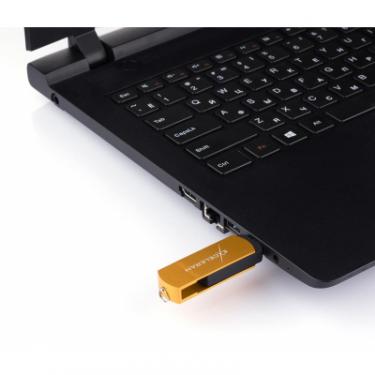 USB флеш накопитель eXceleram 32GB P2 Series Gold/Black USB 2.0 Фото 6
