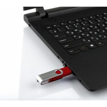 USB флеш накопитель eXceleram 8GB P1 Series Silver/Red USB 2.0 Фото 6