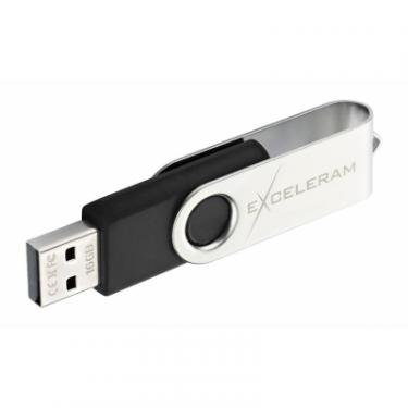 USB флеш накопитель eXceleram 8GB P1 Series Silver/Black USB 2.0 Фото 4