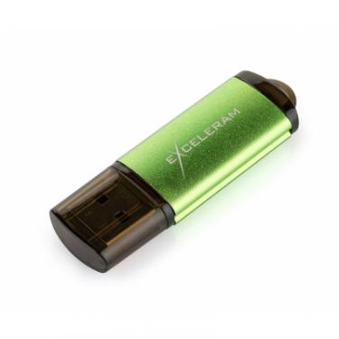USB флеш накопитель eXceleram 32GB A3 Series Green USB 3.1 Gen 1 Фото 2