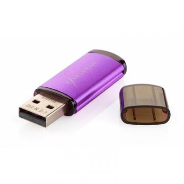 USB флеш накопитель eXceleram 8GB A3 Series Purple USB 2.0 Фото 4