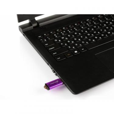 USB флеш накопитель eXceleram 8GB A3 Series Purple USB 2.0 Фото 6