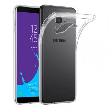 Чехол для мобильного телефона Laudtec для Samsung J6 2018/J600 Clear tpu (Transperent) Фото