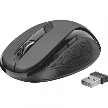 Мышка Trust Ziva wireless optical mouse black Фото