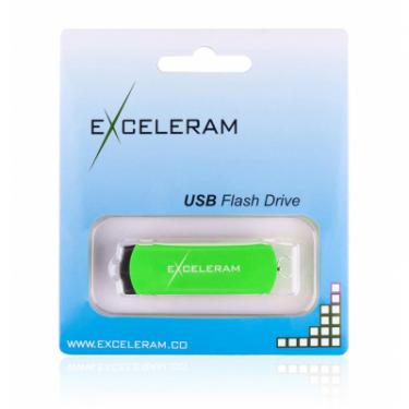 USB флеш накопитель eXceleram 16GB P2 Series Green/Black USB 2.0 Фото 7