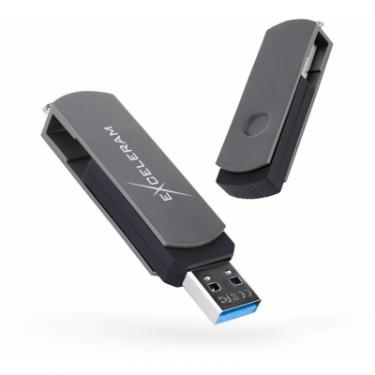 USB флеш накопитель eXceleram 16GB P2 Series Gray/Black USB 3.1 Gen 1 Фото