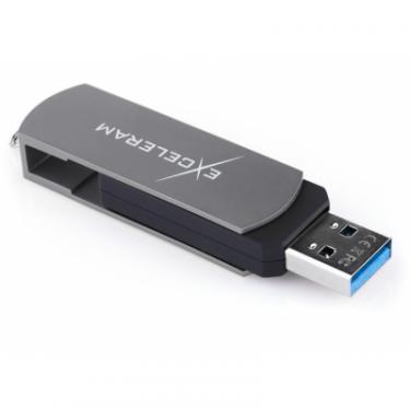 USB флеш накопитель eXceleram 16GB P2 Series Gray/Black USB 3.1 Gen 1 Фото 4