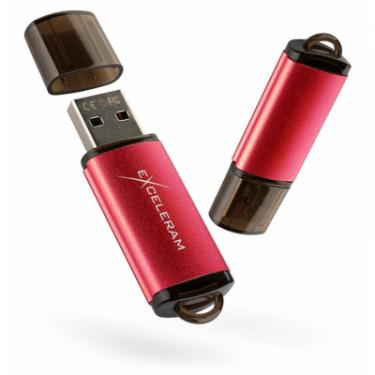 USB флеш накопитель eXceleram 32GB A3 Series Red USB 2.0 Фото