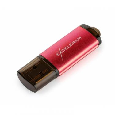 USB флеш накопитель eXceleram 32GB A3 Series Red USB 2.0 Фото 2