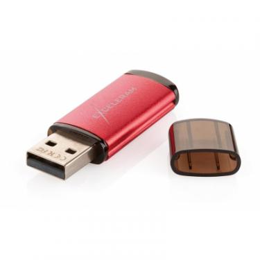 USB флеш накопитель eXceleram 32GB A3 Series Red USB 2.0 Фото 4