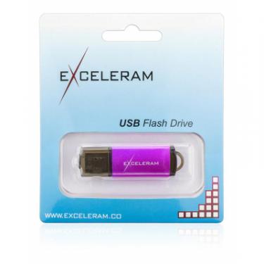 USB флеш накопитель eXceleram 64GB A3 Series Purple USB 2.0 Фото 7