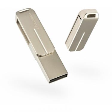 USB флеш накопитель eXceleram 64GB U3 Series Silver USB 3.1 Gen 1 Фото