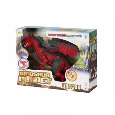 Интерактивная игрушка Same Toy Динозавр Dinosaur Planet Дракон красный со светом Фото 10