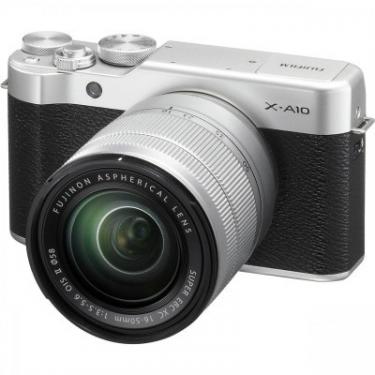 Цифровой фотоаппарат Fujifilm X-A10 XC 16-50mm Kit Silver Фото 11