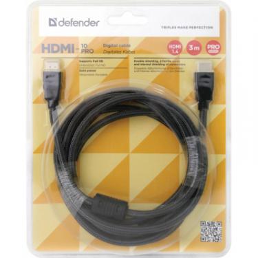Кабель мультимедийный Defender HDMI to HDMI 3.0m HDMI-10PRO v1.4 Фото 2