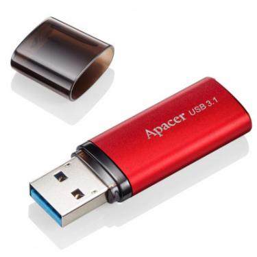USB флеш накопитель Apacer 16GB AH25B Red USB 3.1 Gen1 Фото 2