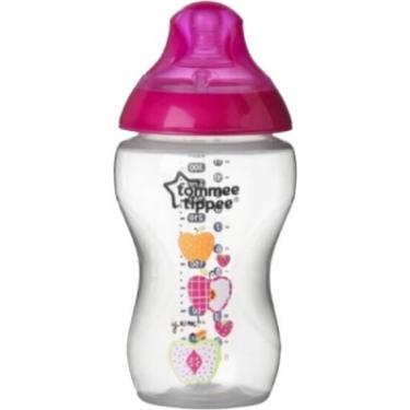 Бутылочка для кормления Tommee Tippee декорированная 340 мл для девочек Фото