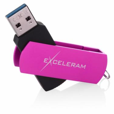 USB флеш накопитель eXceleram 128GB P2 Series Purple/Black USB 3.1 Gen 1 Фото 2