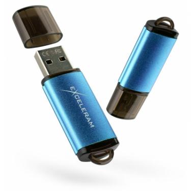 USB флеш накопитель eXceleram 128GB A3 Series Blue USB 3.1 Gen 1 Фото