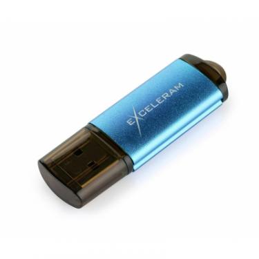 USB флеш накопитель eXceleram 128GB A3 Series Blue USB 3.1 Gen 1 Фото 2
