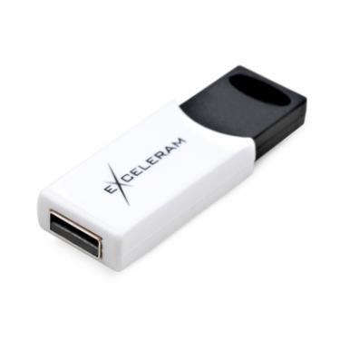 USB флеш накопитель eXceleram 8GB H2 Series White/Black USB 2.0 Фото 2