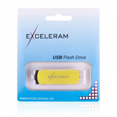 USB флеш накопитель eXceleram 64GB P2 Series Yellow2/Black USB 2.0 Фото 7