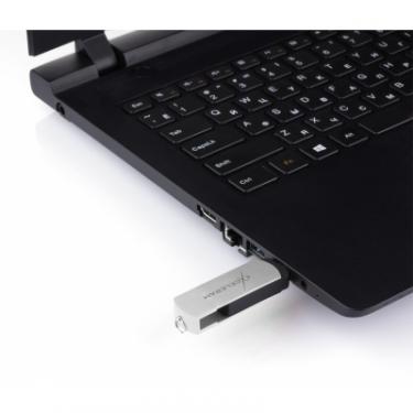 USB флеш накопитель eXceleram 64GB P2 Series White/Black USB 3.1 Gen 1 Фото 6