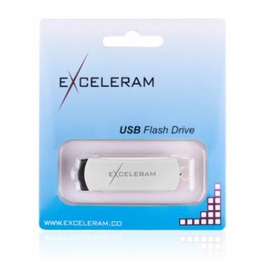 USB флеш накопитель eXceleram 64GB P2 Series White/Black USB 3.1 Gen 1 Фото 7