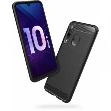 Чехол для мобильного телефона Laudtec для Huawei P Smart 2019 Carbon Fiber (Black) Фото 1