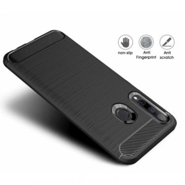 Чехол для мобильного телефона Laudtec для Huawei P Smart 2019 Carbon Fiber (Black) Фото 2