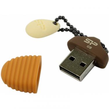 USB флеш накопитель Silicon Power 64GB Touch T30 Hazelnut USB 2.0 Фото 3