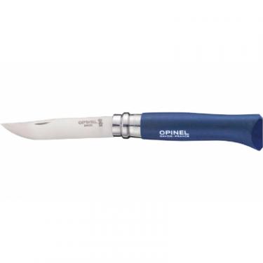 Нож Opinel №8 Inox VRI синий, в блистере Фото
