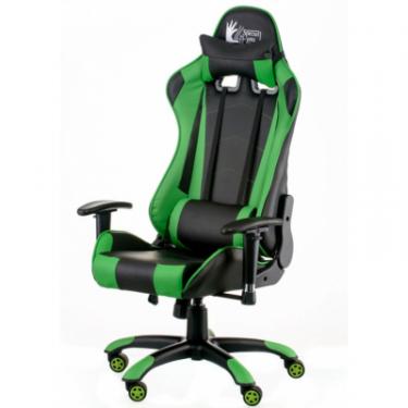 Кресло игровое Special4You ExtremeRace black/green Фото