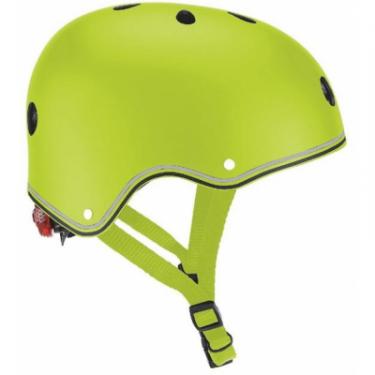 Шлем Globber защитный с фонариком Зеленый 48-53см (XS/S) Фото