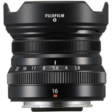 Объектив Fujifilm XF 16mm F2.8 R WR Black Фото 2