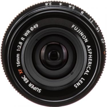 Объектив Fujifilm XF 16mm F2.8 R WR Black Фото 3