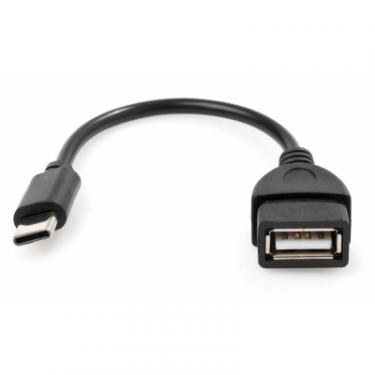 Дата кабель Vinga OTG USB 2.0 AF to Type-C Фото 1